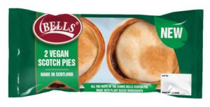 a packet of vegan scotch pies