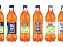 Scotland’s Top Brands: 1. Irn-Bru A selection of 500ml Irn-bru bottles