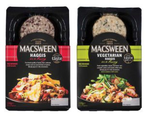 Packets of Macsween Haggis 