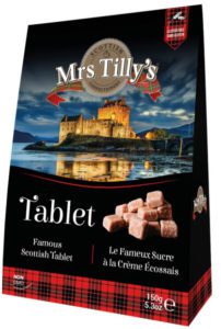 A packet of Mrs Tilly's Tablet