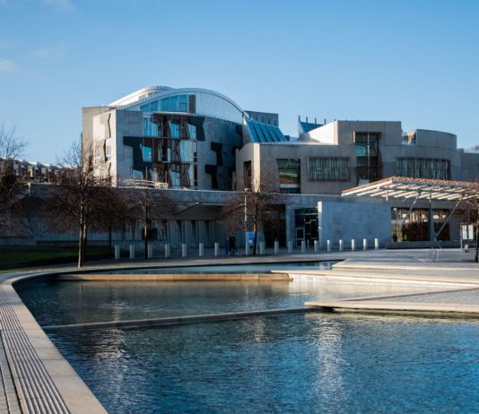 Support call ahead of Scottish Budget Exterior of the Scottish Parliament building