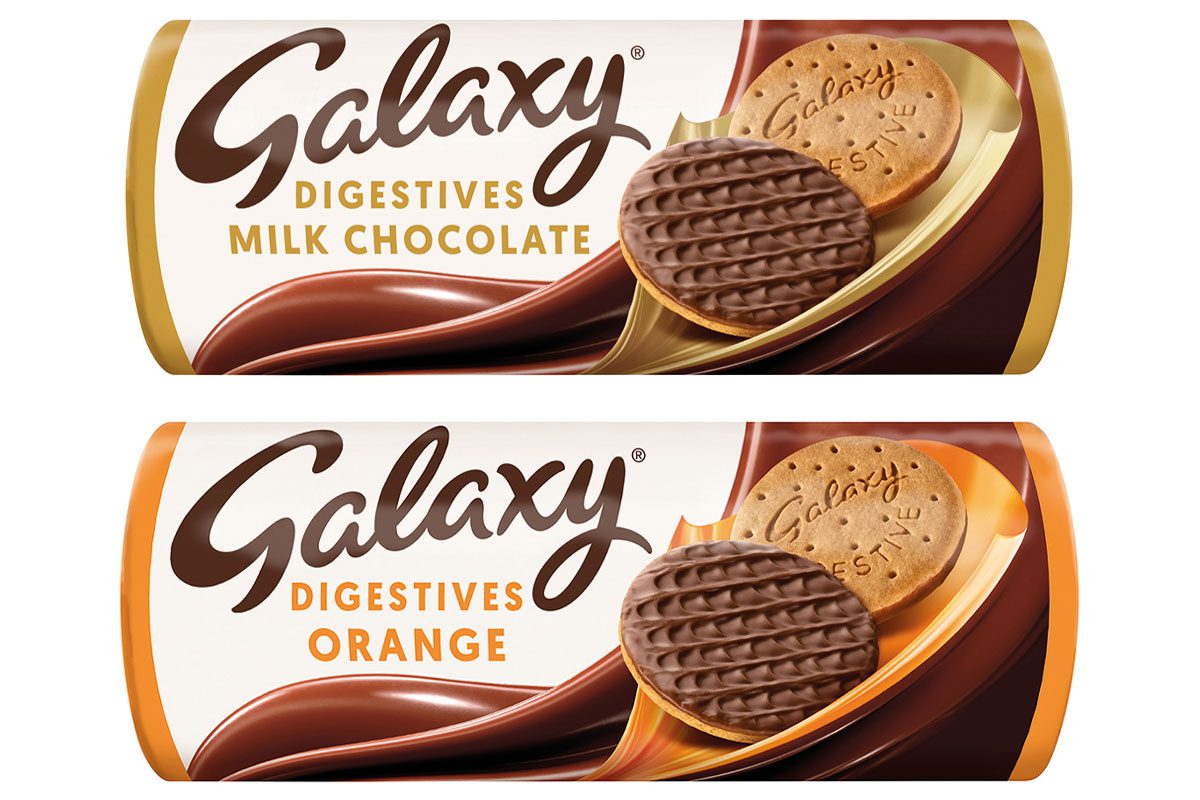 Galaxy chocolate biscuits