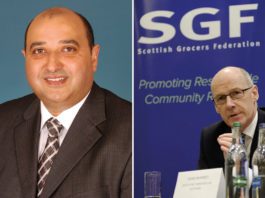 Call for action on rates relief Pete Cheema and John Swinney.