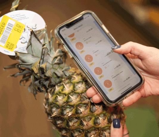 Cutting waste with Gander app can save cash Gander App scans a reduced pineapple
