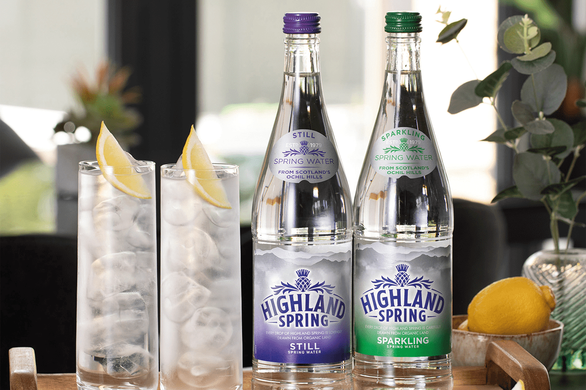 Highland Spring water