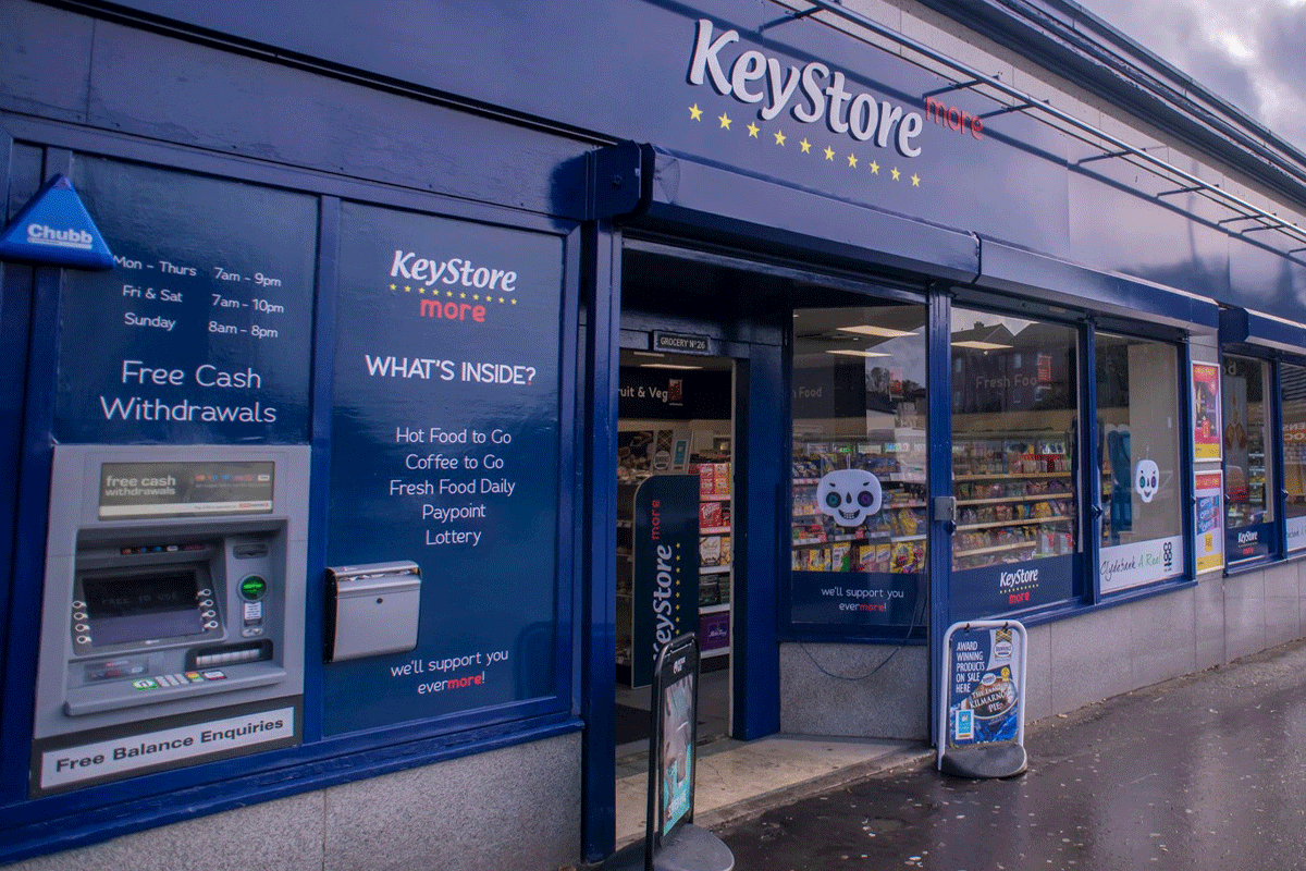Exterior of KeyStore Kilbowie Road Shop