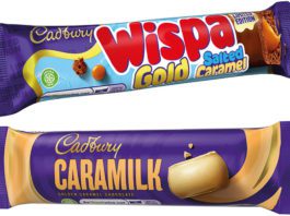 Capitalise on desire for caramel Caramilk and Wispa Gold bars