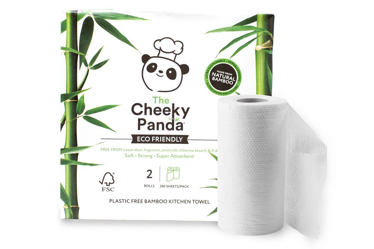 The Cheeky Panda kitchen towel