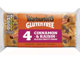 Expanding the bakery Warburtons cinnamon and raisin buns