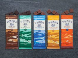 Gifting to suit every demand Mackie’s of Scotland chocolate bars