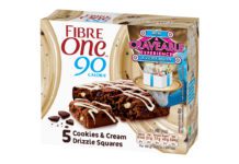 Fibre One cookies and cream bars