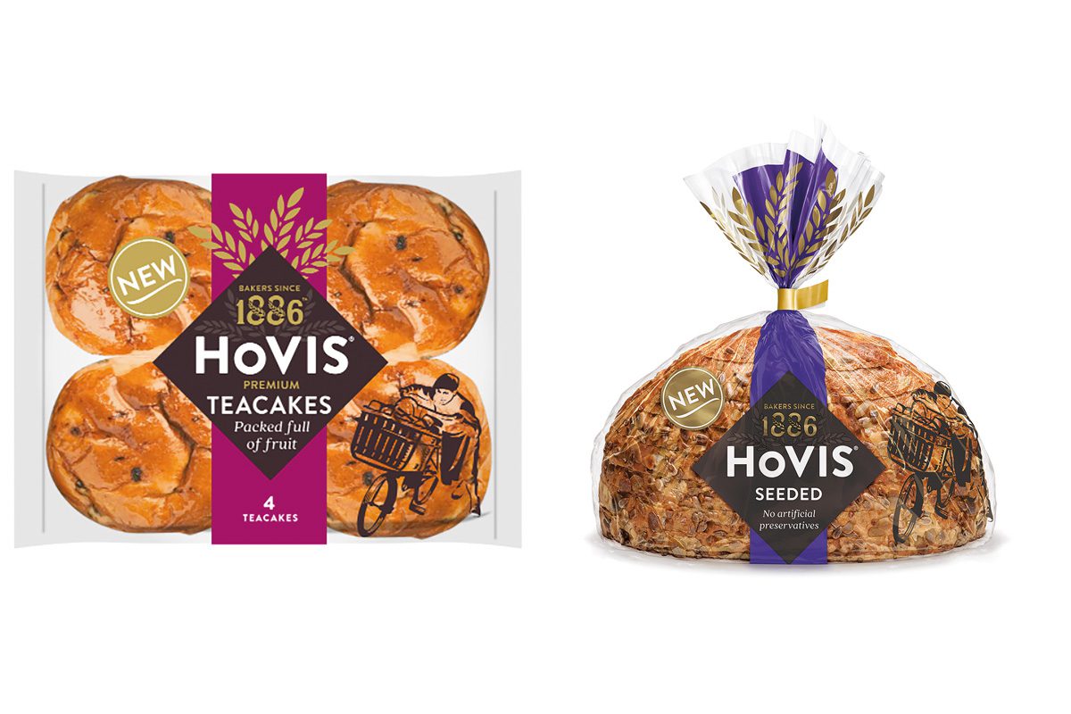 Hovis teacakes and seeded loaf of bread