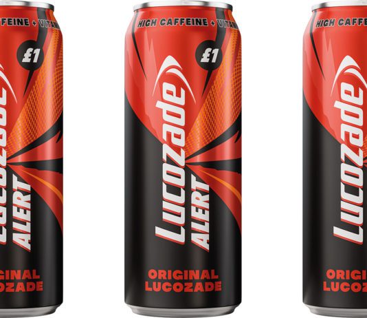 Alert new customers Lucozade Alert original