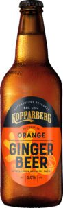 The new Kopparberg Orange Ginger Beer 500ml bottle