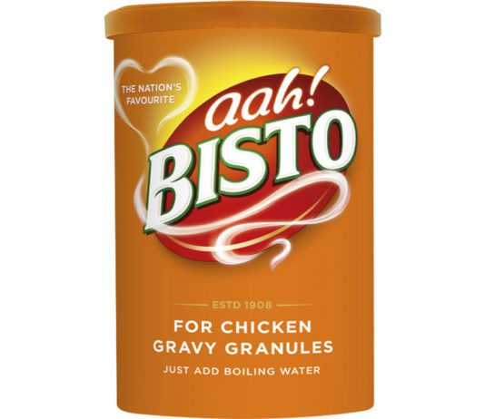 It’s time to jump on the gravy train Bisto gravy granules for chicken