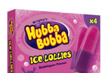 The new Hubba Bubba ice lollies.