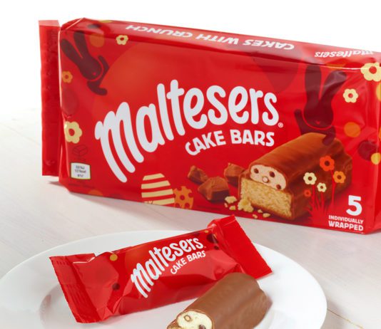Celebrate with Maltesers Easter Cake Bars The limited-edition Maltesters Easter Cake Bars.