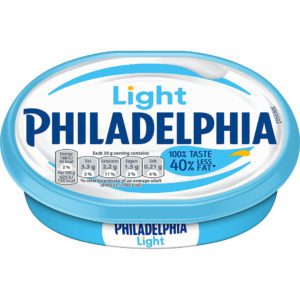 Mondelez International's Philadelphia Light cream cheese