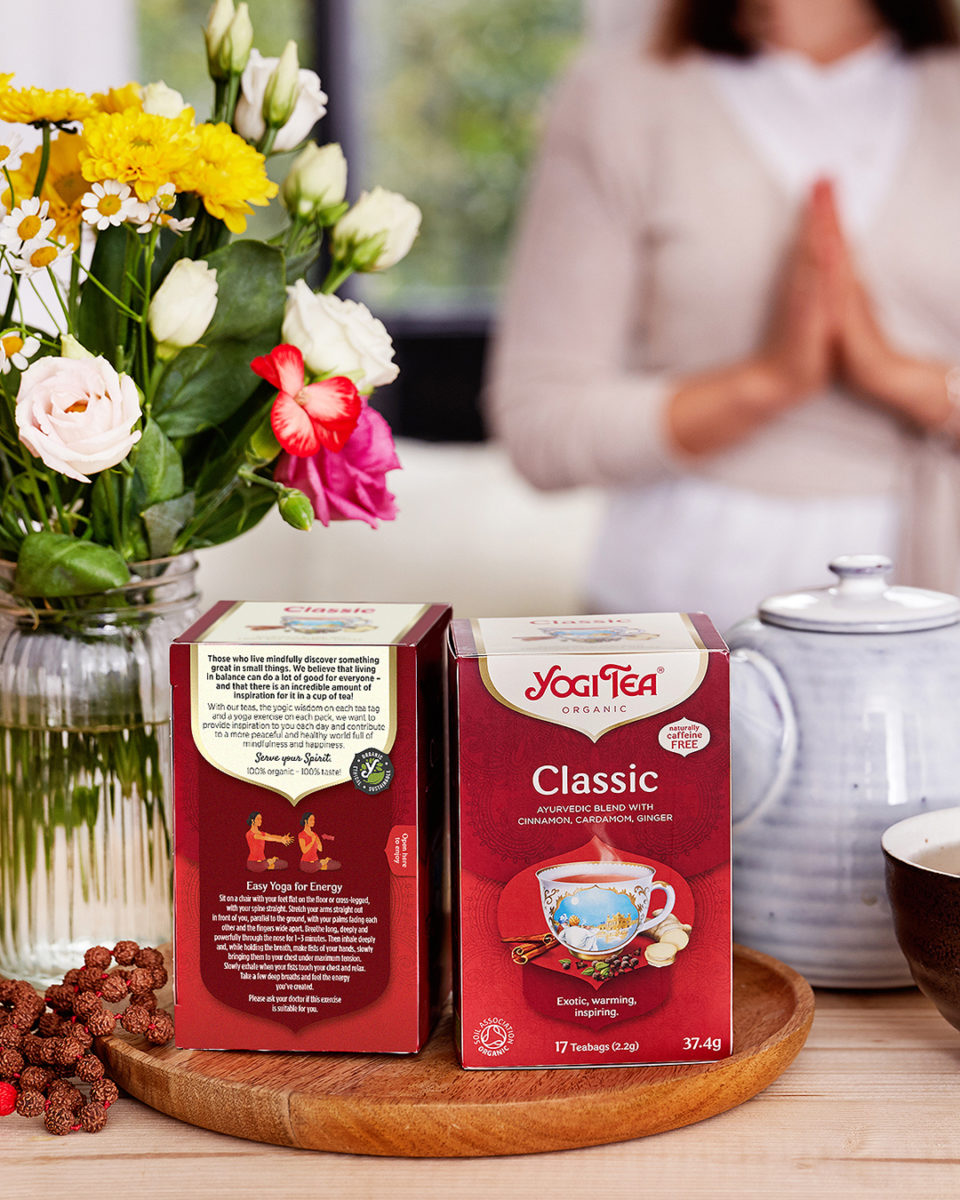 Green Monday - Organic & Vegan e-Shop Cyprus - Yogi Tea Organic Choco is a  delightful, festive tea that will inspire feelings of joy with each cup.  Exotic spices from the Far
