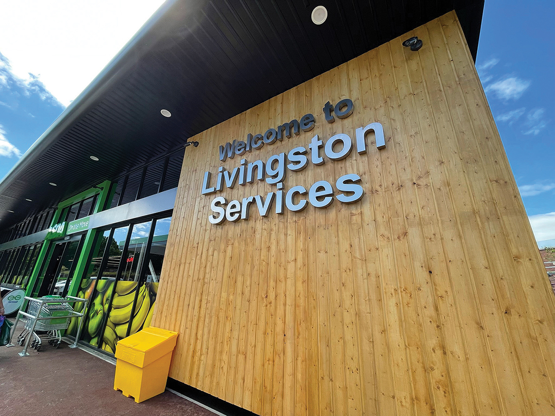 Image of the Asda On the Go at Livingston Services