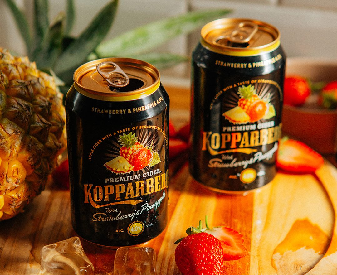 New Kopparberg Strawberry & Pineapple cider variants