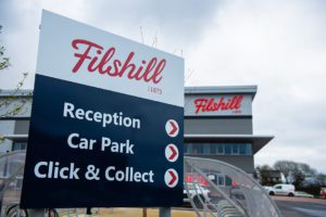 The hi-tech, purpose-built JW Filshill distribution centre near Glasgow Airport.