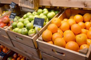 Fresh produce is key for the store, as the owner aims to source the food from farm to table.