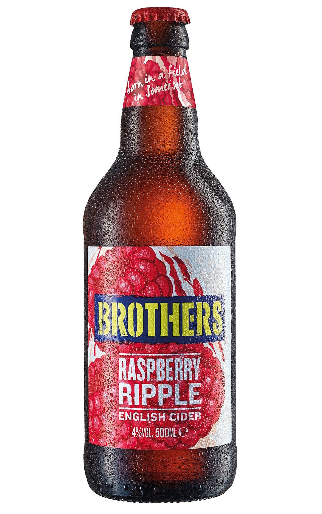 Brothers Raspberry Ripple English Cider.