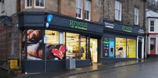The new Greens store in Dunblane.