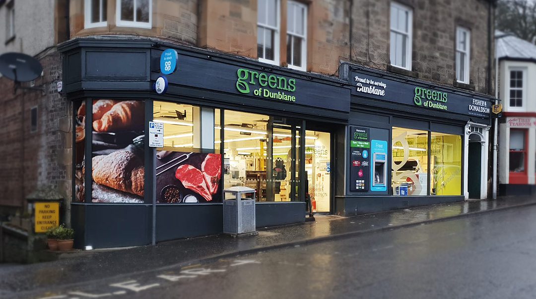 The new Greens store in Dunblane.