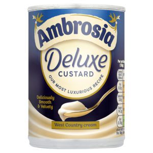 Premier Foods' Ambrosia Deluxe Custard.