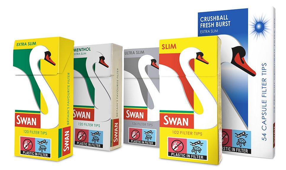 Swan Crushballs come in slim, vertical packs to efficiently maximise space on shelf.