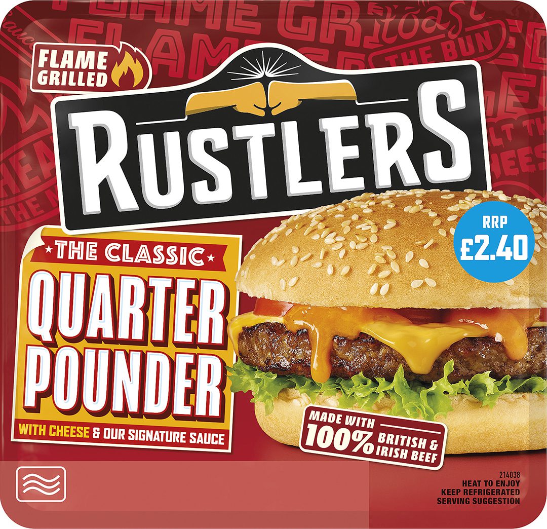 The Rustlers Quarter Pounder PMP.