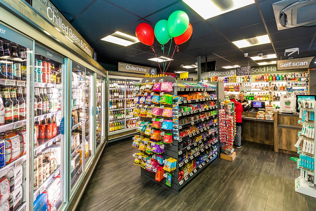 The revamped Spar store at Drymen.