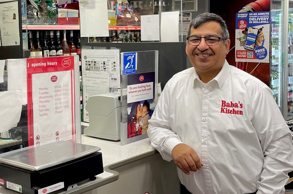 Baba's Kitchen & Costcutter retailer Abdul Majid.
