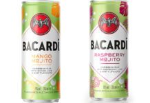 The two new Bacardi mojito RTD variants.