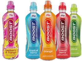 Boost sales with sports drinks Summertime exercise routines can drive up sales of sports drinks, reckons Boost.