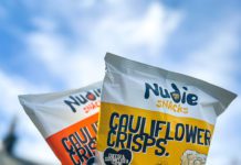 Nudie Snacks uses 'wonky vegetables' in the process of making its snacks range.