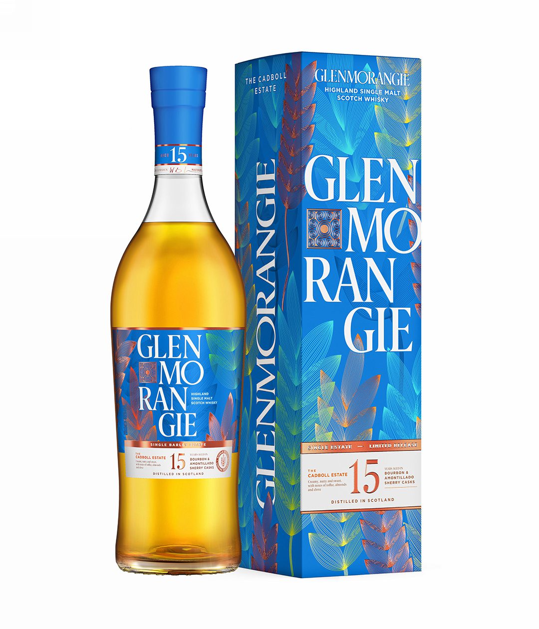 The Glenmorangie Cadboll Estate 15-year-old single malt.