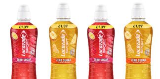Lucozade Sport Zero Sugar will appeal to new customers, say Suntory.
