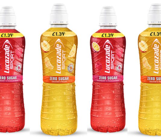 Loyalty to Lucozade Sport will drive sales Lucozade Sport Zero Sugar will appeal to new customers, say Suntory.