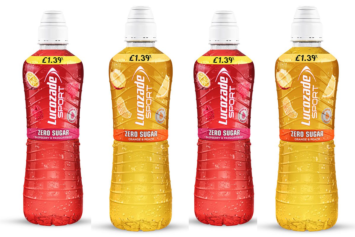 Lucozade Sport Zero Sugar will appeal to new customers, say Suntory.