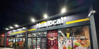 The revitalised Nisa Local store on Yoker Mill Road in Glasgow.