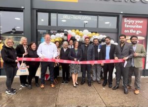 Glasgow North West MP Carol Monaghan officially reopened the Yoker Mill Road store.