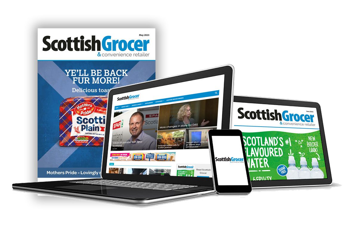 Scottish Grocer Print Laptop Tablet Phone