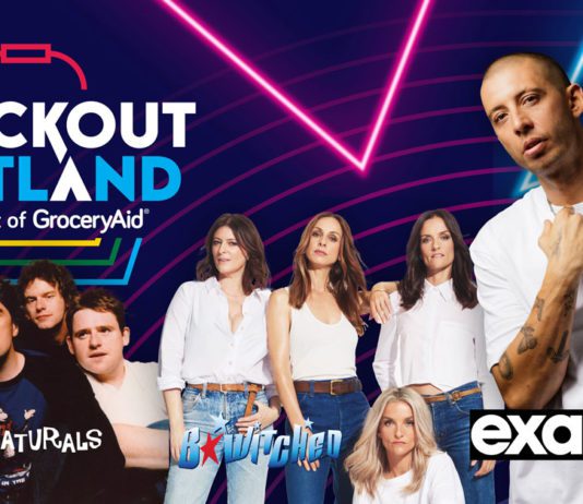 Scottish efforts to boost GroceryAid This year's Checkout Scotland will see Example, B*witched and The Supernaturals take to the stage.