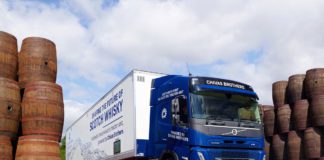 Chivas Brothers is trialling an all-electric Volvo truck.