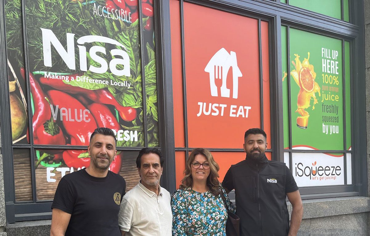 Nisa is teaming up with Just Eat so that retailers can offer an online delivery service.