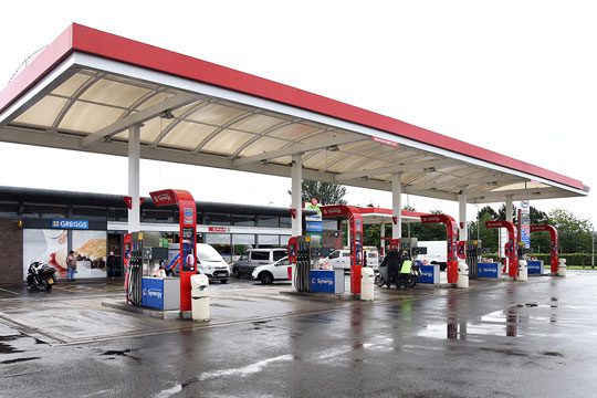 Spar petrol forecourt site in Balloch