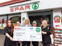 Spar Scotland’s generous reopening for three stores The reopening of the Spar on Ballindean Road, Dundee.